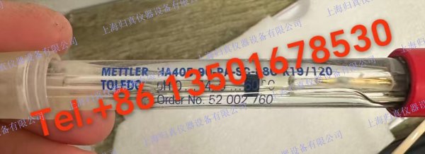 Mettler Toledo梅特勒托利多pH電極HA405-90-PA-SC-88G-K19/120/3M;P/N:52002760 用途：具環狀參比電極滲出介