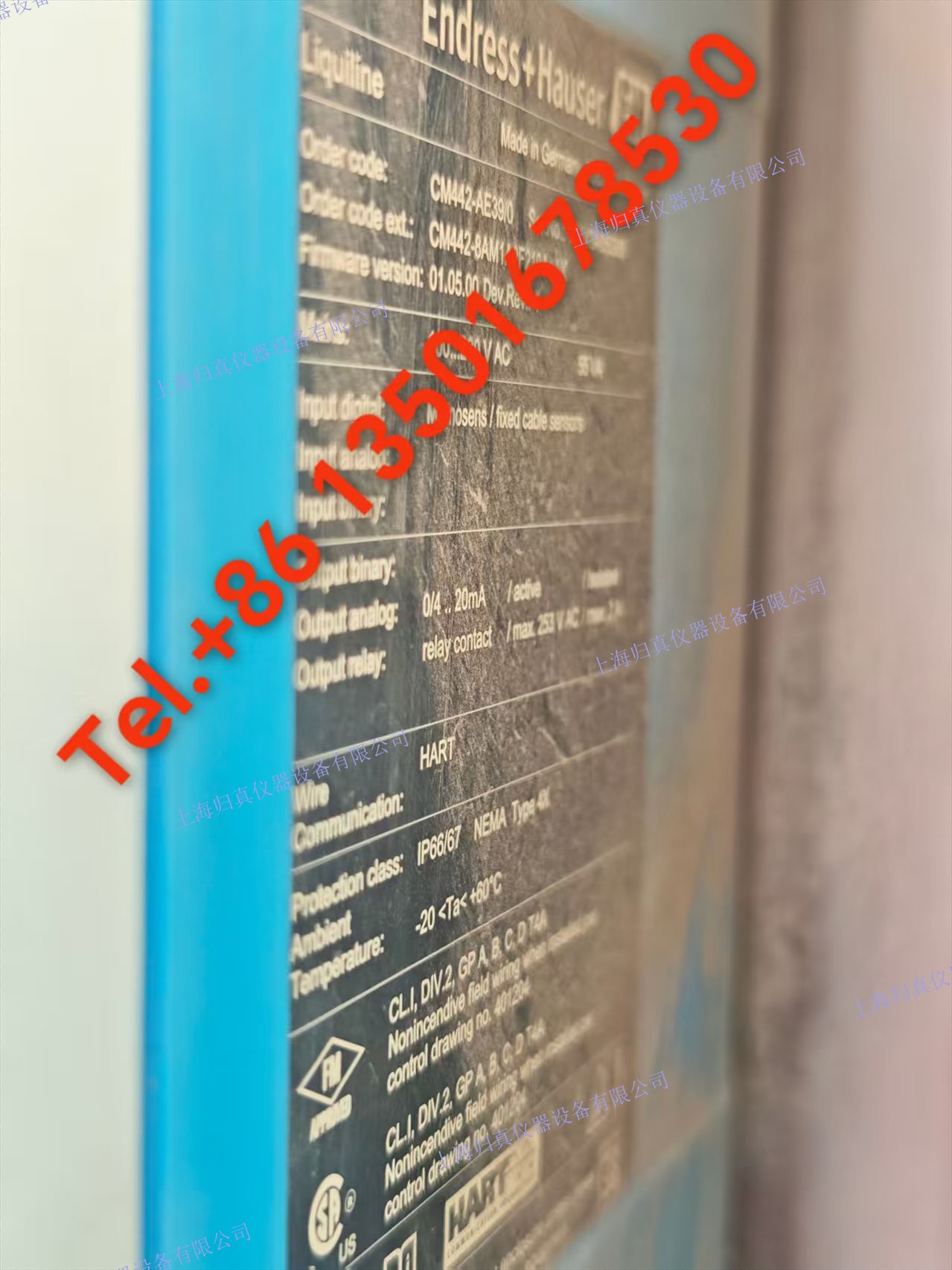 E+H 恩德斯豪斯Endress+Hauser 1-/2-通道變送器 Liquiline CM442-8AM1A2F210A+AK CM442-AE39/0