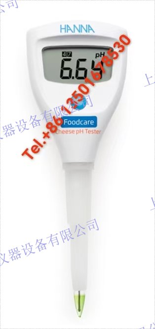 HANNA HI981032 乳酪pH測試儀 HI981032乳酪pH測試儀旨在簡化乳酪製作過程中的pH測試，專為直接測量而設計。內置探針具備開放式接頭、低溫錐
