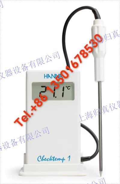 HANNA HI98509 Checktemp? 1 數字溫度計 HI98509 Checktemp 1是一款高精度溫度計，配有一條1米（3.3英尺）的柔性矽膠