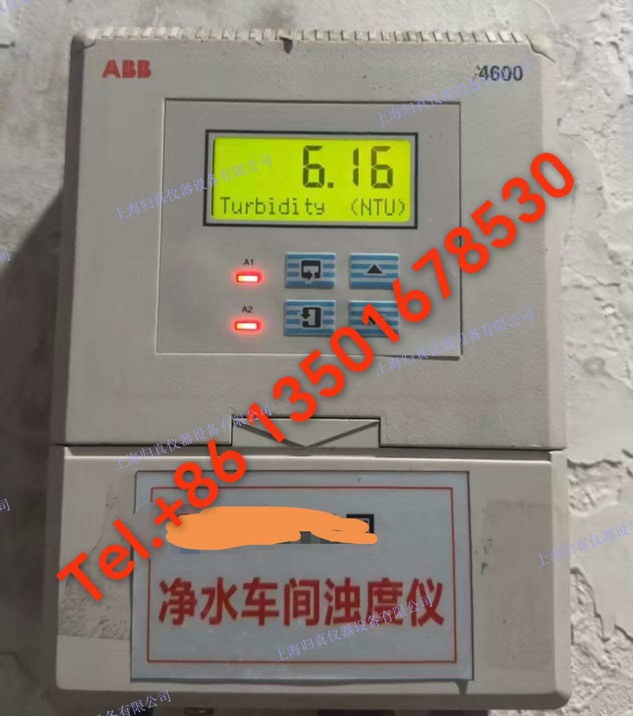 ABB低量程濁度系統(tǒng) 4690: 4600 濁度測量是飲用水中關鍵測量參數(shù)，表徵水質清潔程度和過濾效果（如，是否用致病的病原體存在）。 ABB 4690濁度測量