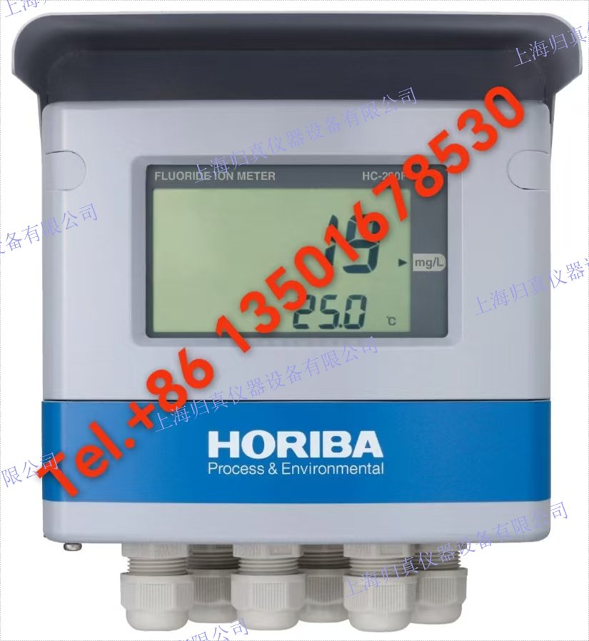 HORIBA堀場HC-200F氟離子濃度計 現場安裝型簡易氟離子濃度計（四線制傳輸） HC-200F:HC-200F 連接氟離子電極（1009）檢測樣品水中的游