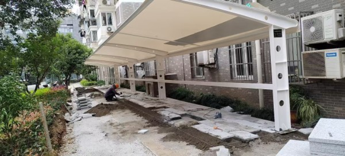 绍兴装配式汽车棚定制