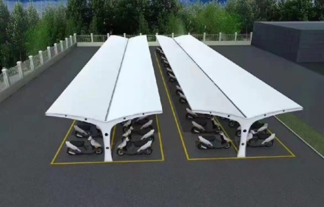 湖州防雨汽车棚厂家,汽车棚