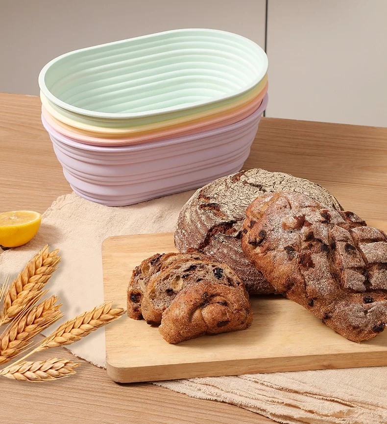 Silicone bread proofing baskets