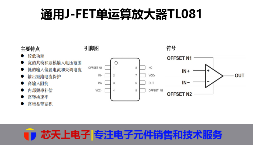 惠州LN321运算放大器芯片联系方式 深圳市芯天上电子科技供应