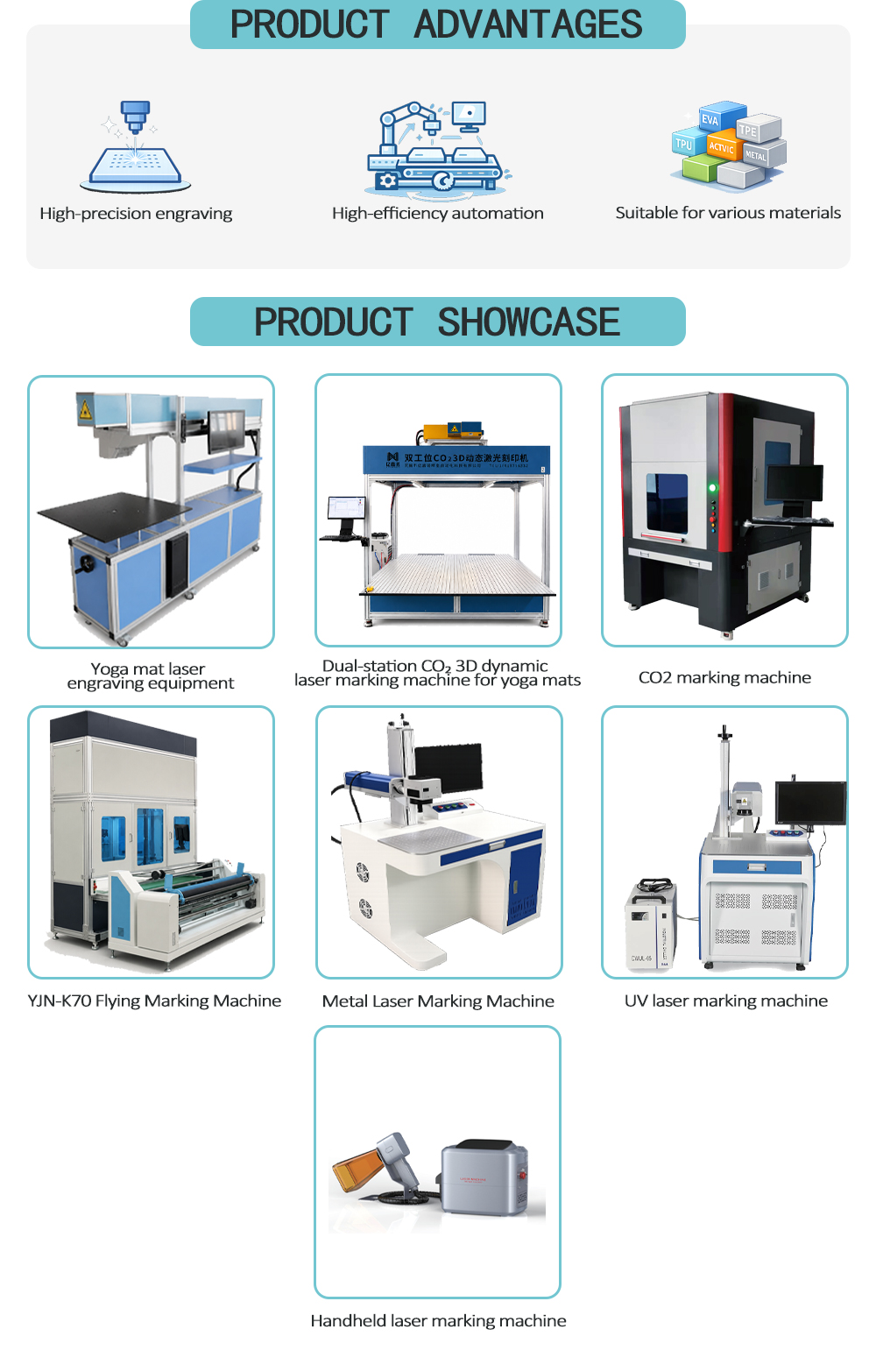 YJN-K70 Flight Marking Machine for Laser Applications