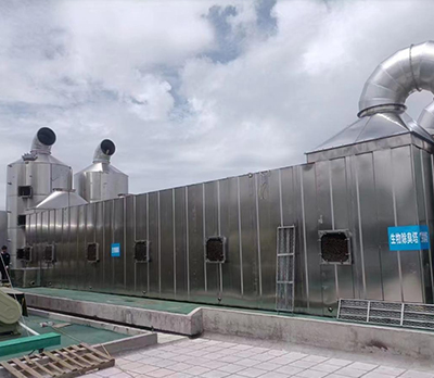 屠宰場臭氣生物治理工程