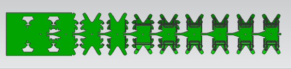 一汽奧迪汽車(chē)零件級(jí)進(jìn)模料帶