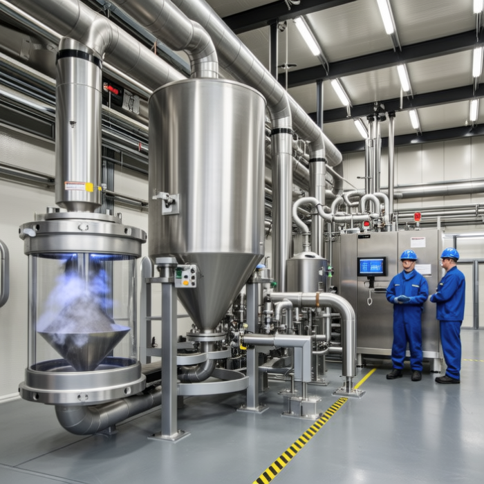 氣力輸送：工業粉體輸送的核心技術解析