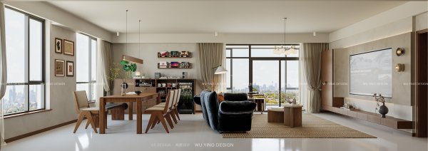 GS DESIGN | 小成本旧房二次改造：纵观钱塘江景落陷于杭城の旧日绮梦