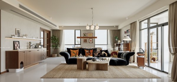 GS DESIGN | 小成本旧房二次改造：纵观钱塘江景落陷于杭城の旧日绮梦