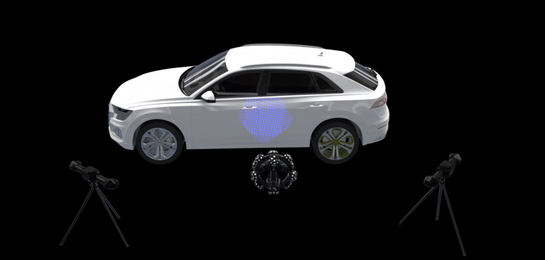 乂侖三維高精度掃描技術 助力汽車設計與改造革新