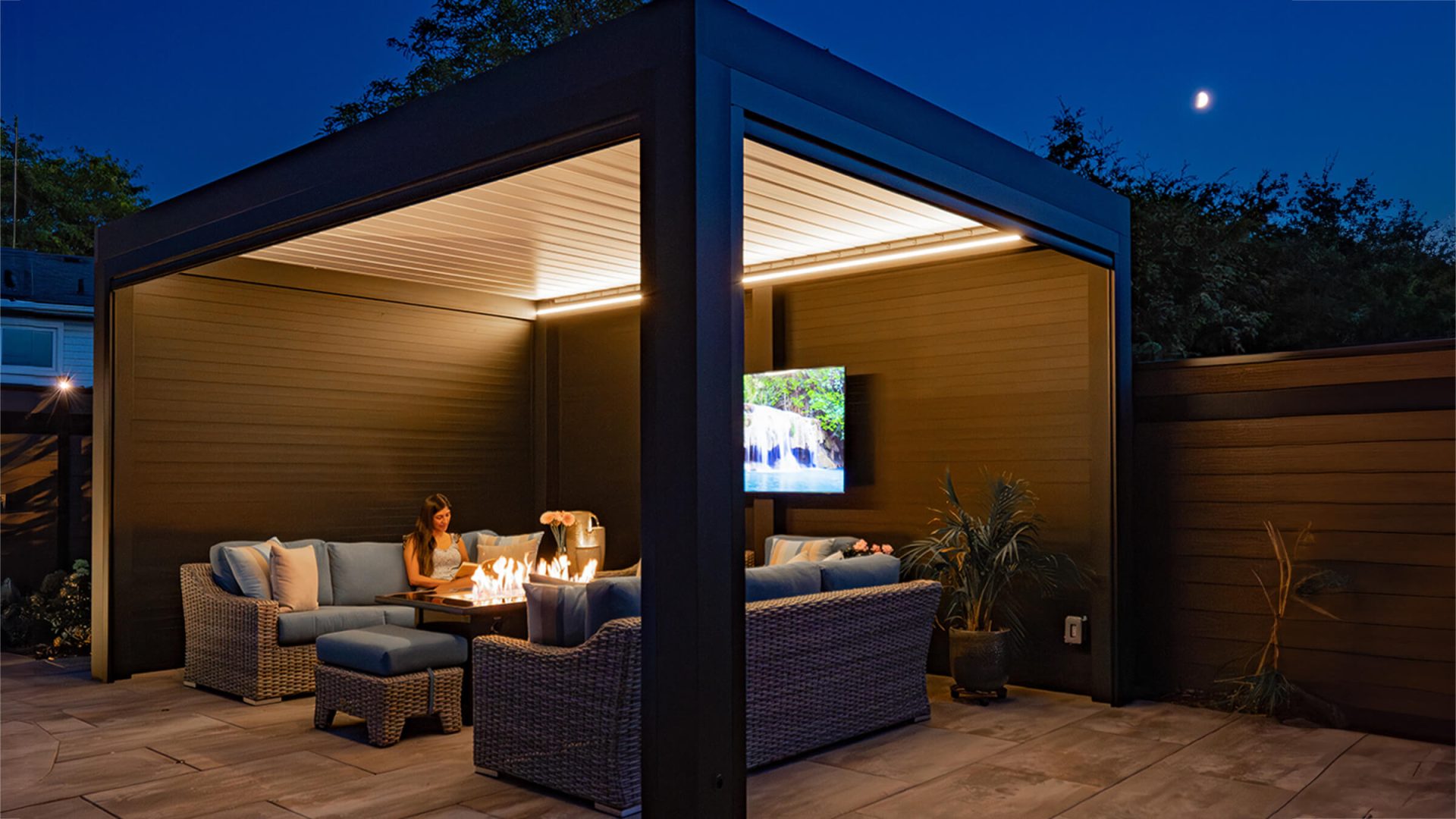 鋁合金涼亭冬天會不會很冷？