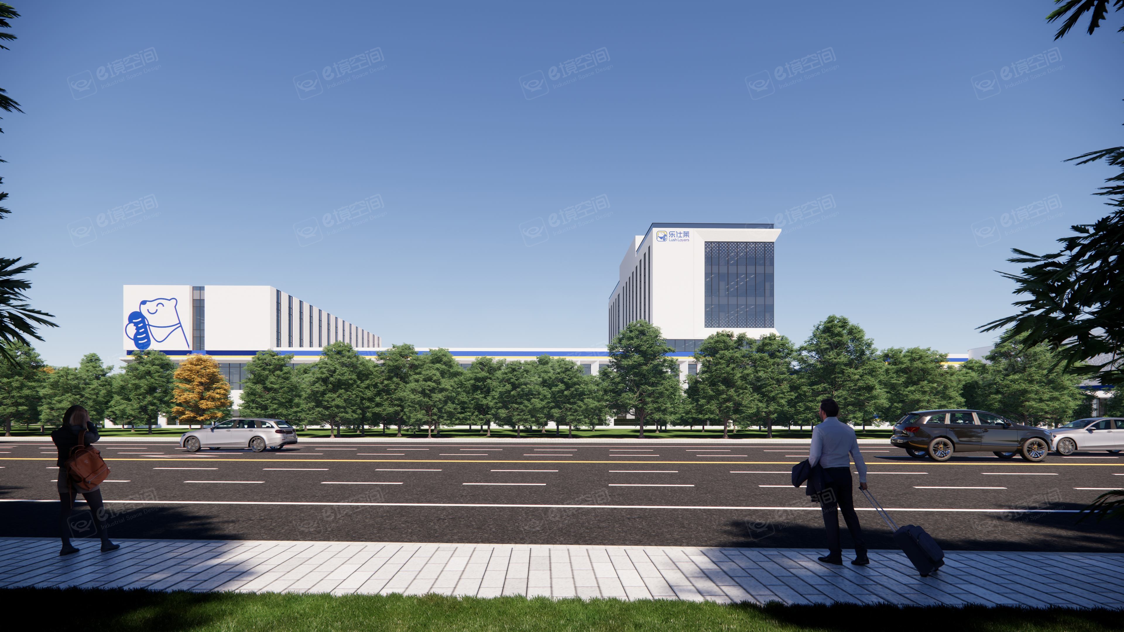 项目名称:乐仕菜新工厂建筑设计 _e境空间
