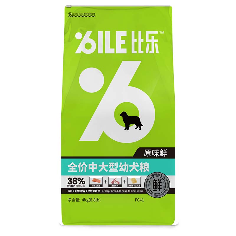 比樂鮮系列中大型幼犬糧4kg