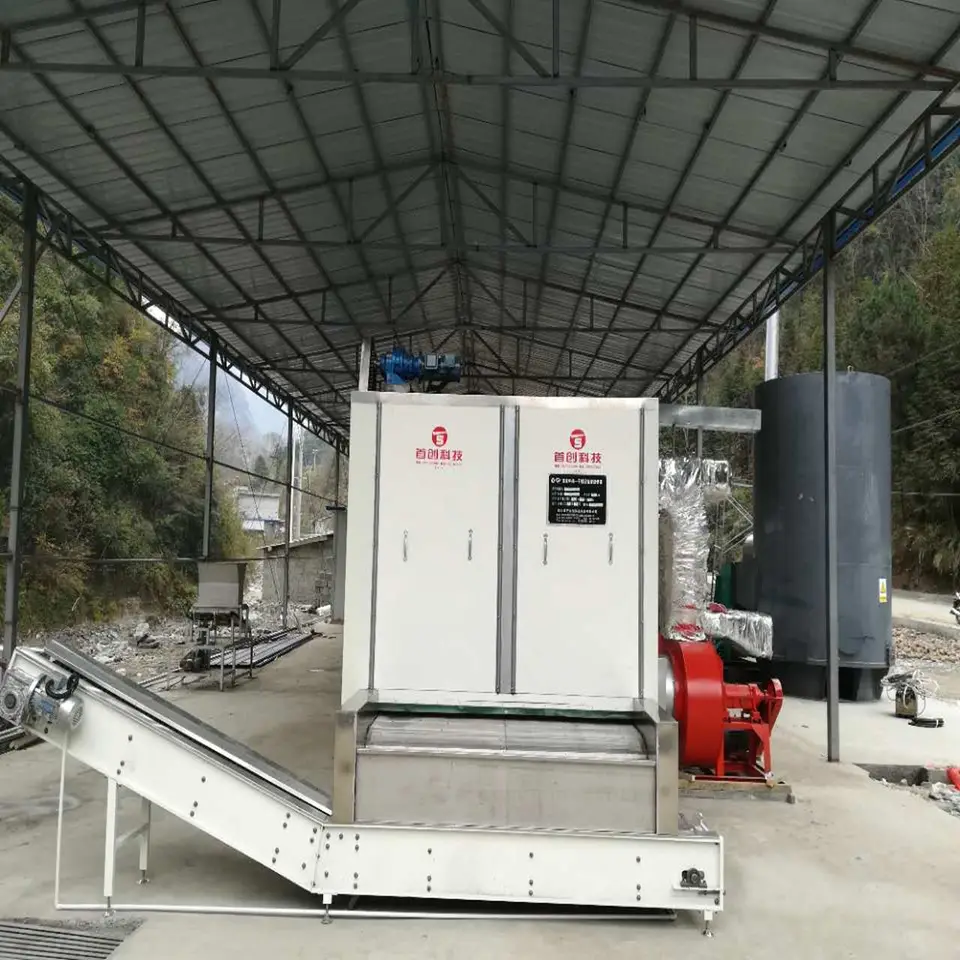 板藍根烘干機械設(shè)備-帶式板藍根烘干機-連續(xù)式板藍根干燥設(shè)備