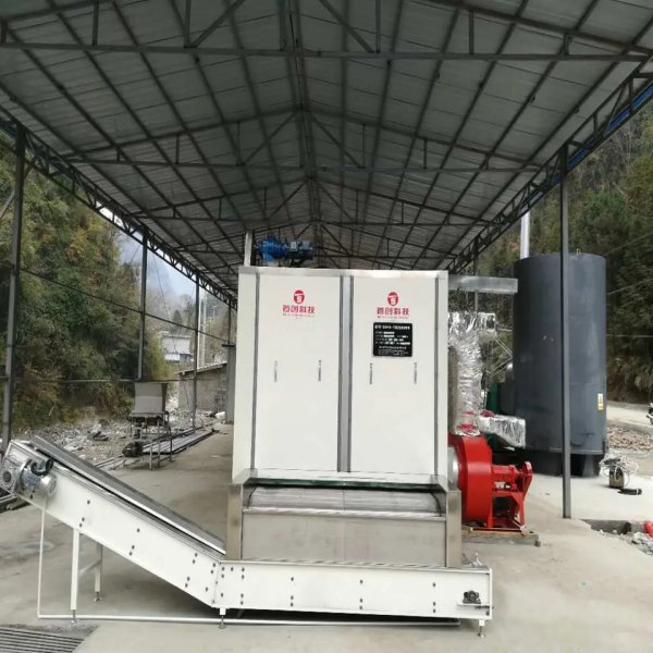 板藍根烘干機械設(shè)備-帶式板藍根烘干機-連續(xù)式板藍根干燥設(shè)備