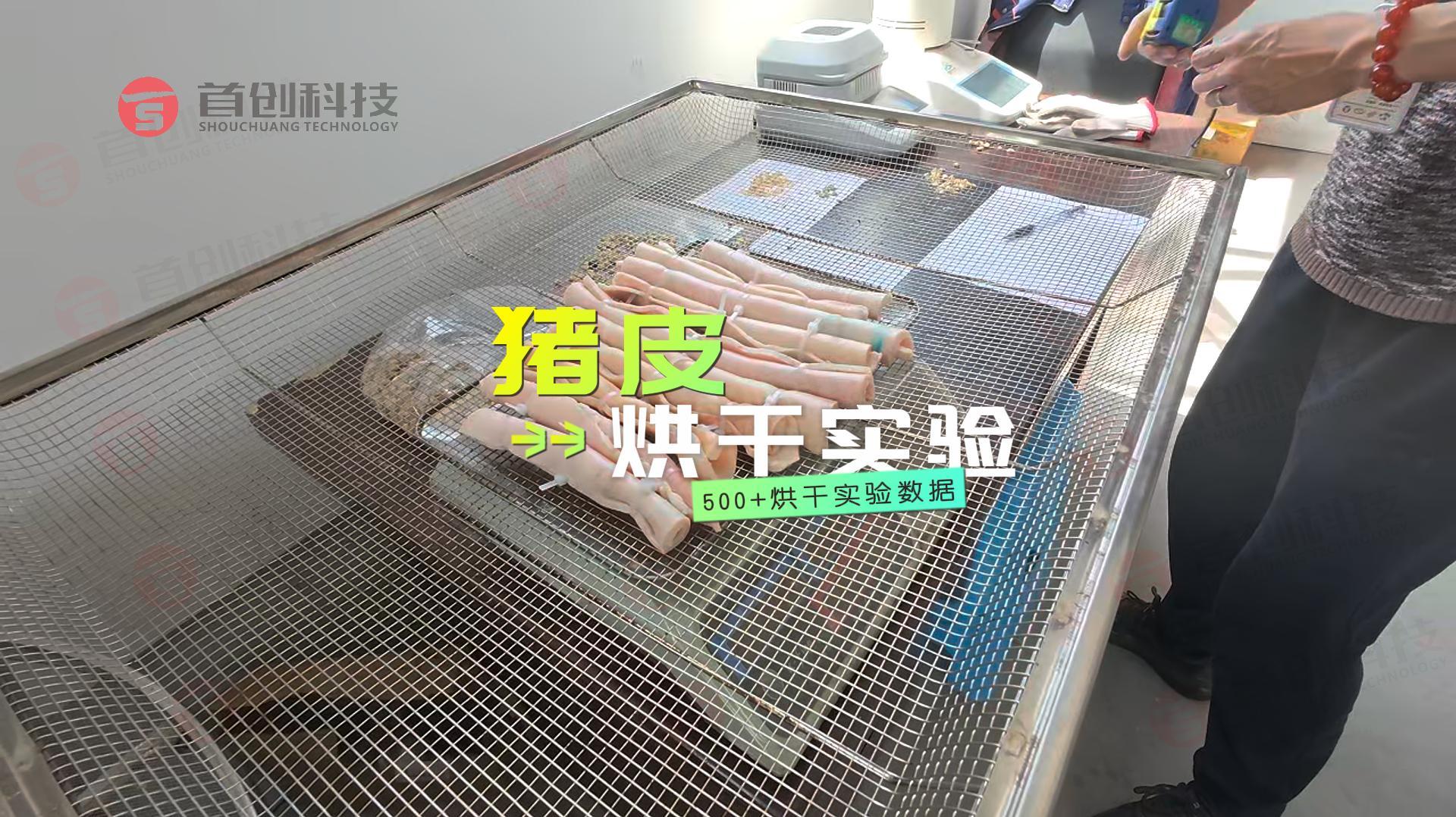 萬(wàn)物皆可烘！為客戶(hù)做豬皮烘干實(shí)驗(yàn)，看看效果如何？