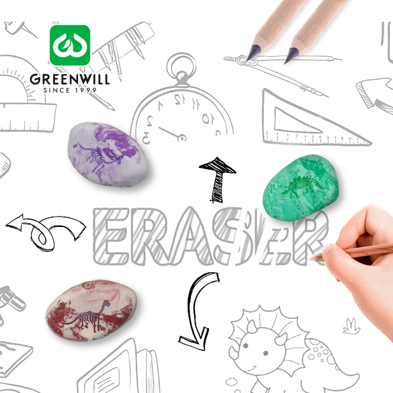 Stone Shape Erasers Supplier-Wholesale-Greenwill