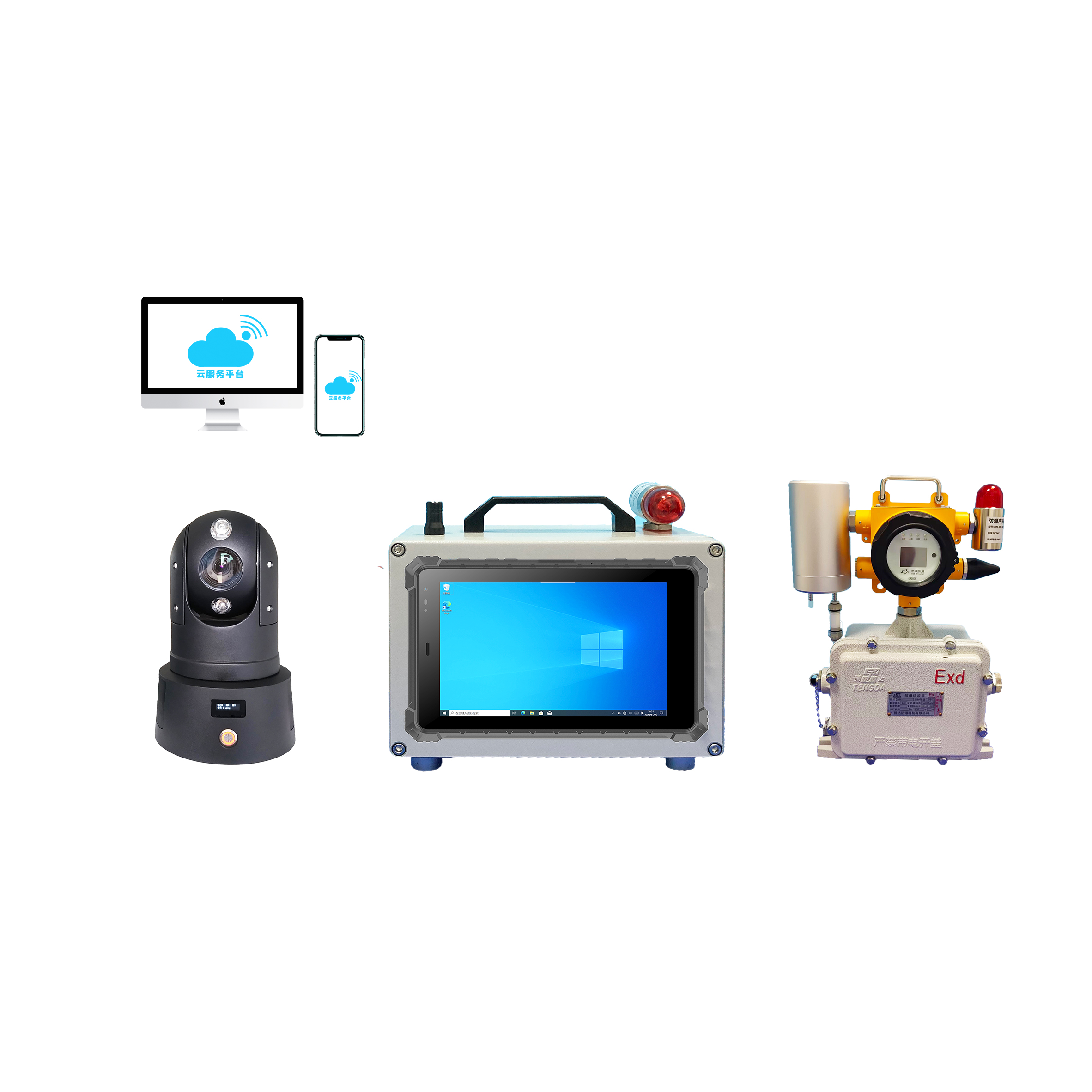 GMM50系列 ‒ 受限空间移动危险气体监测及视频监控设备