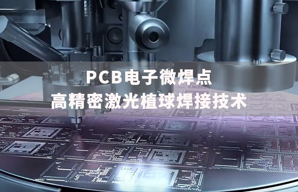 紫宸激光錫球焊接工藝突破PCB電子微焊點難題
