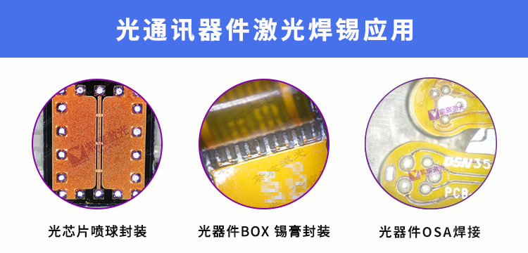 紫宸激光焊錫技術助力1.6T光通訊模塊高速發展