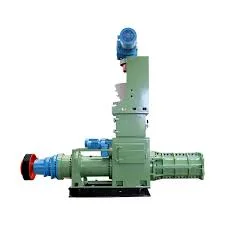 Vertical Single Screw Vacuum Brick Extruder