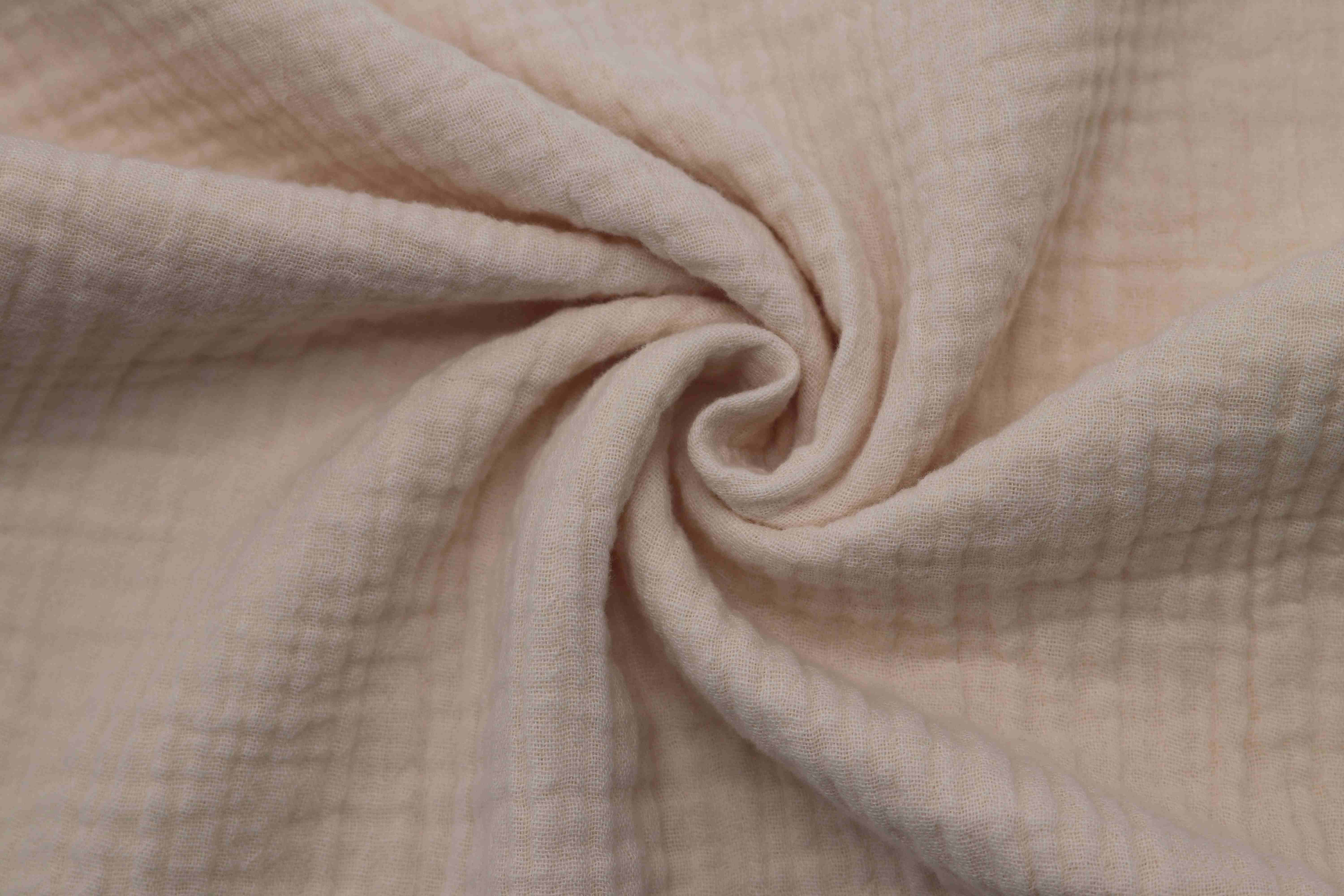 全棉双层染色皱布 皱感好 亲肤柔软细腻 A类