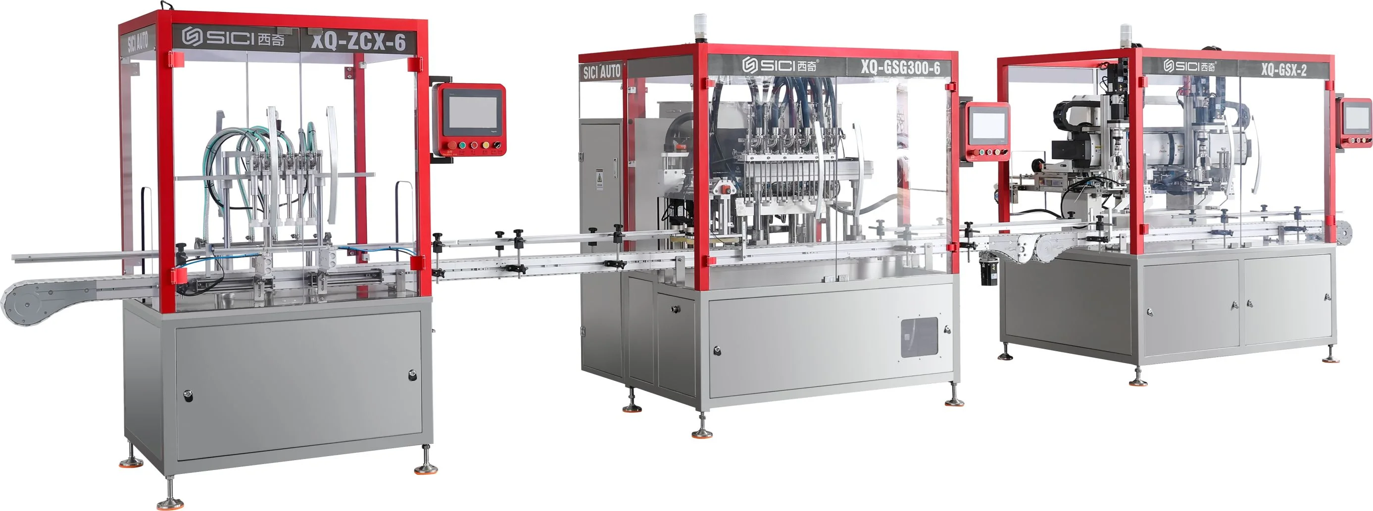 SICIAUTO automatic filling capping and labelling machine