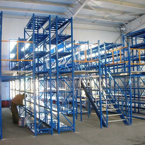 mezzanine shelves