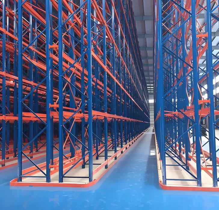 narrow aisle pallet Shelves