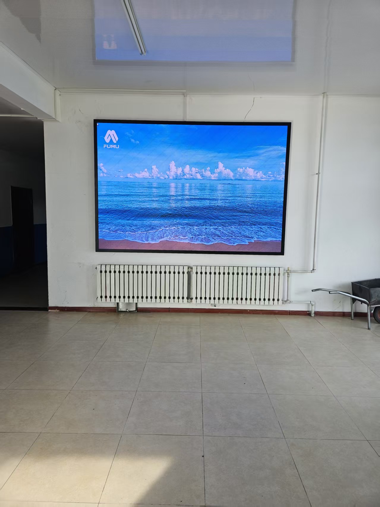 室內LED P2.5顯示屏入駐黑河市軍金原煤有限公司