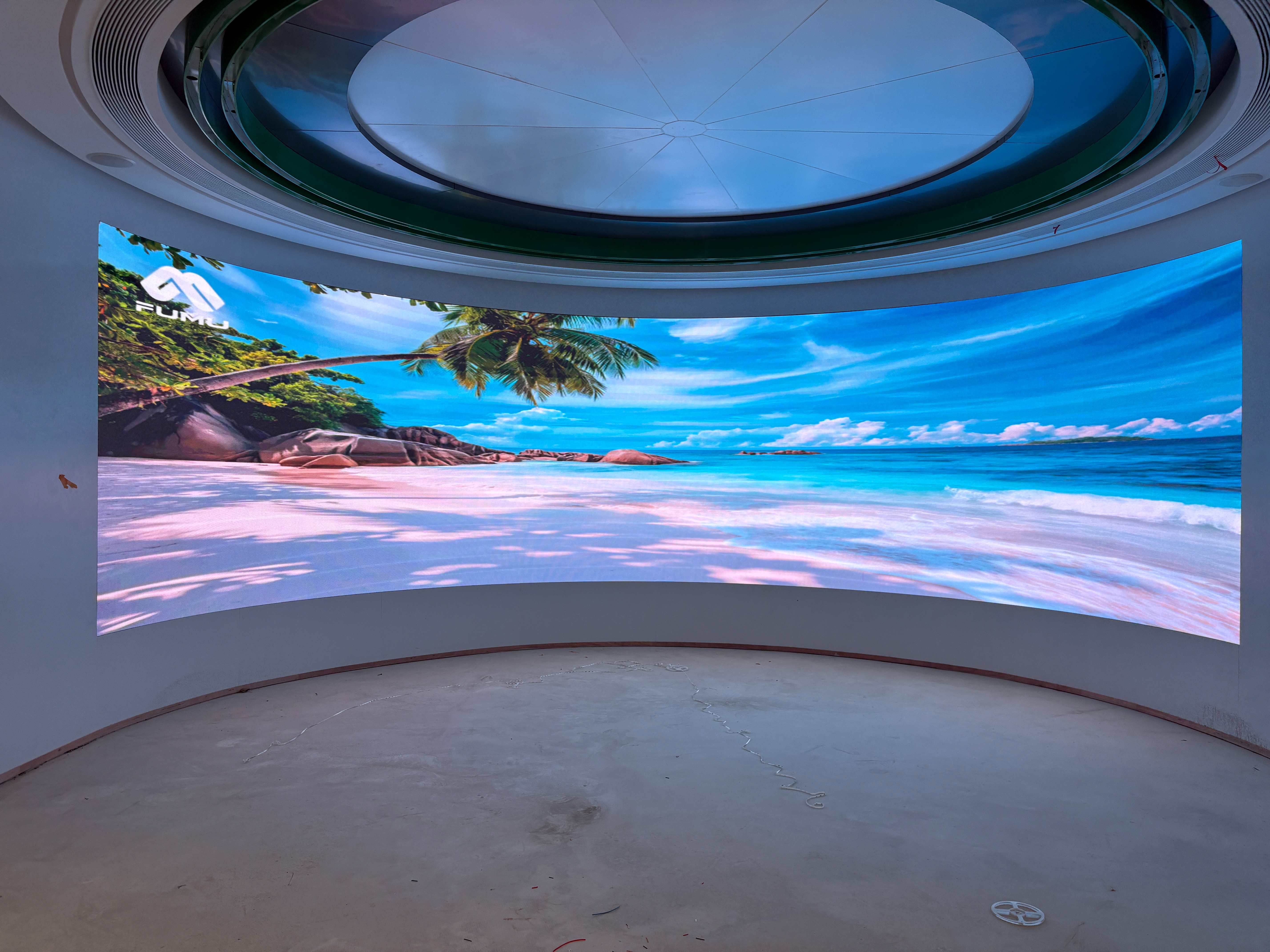 室內LED P1.86顯示屏入華潤怡寶有限公司