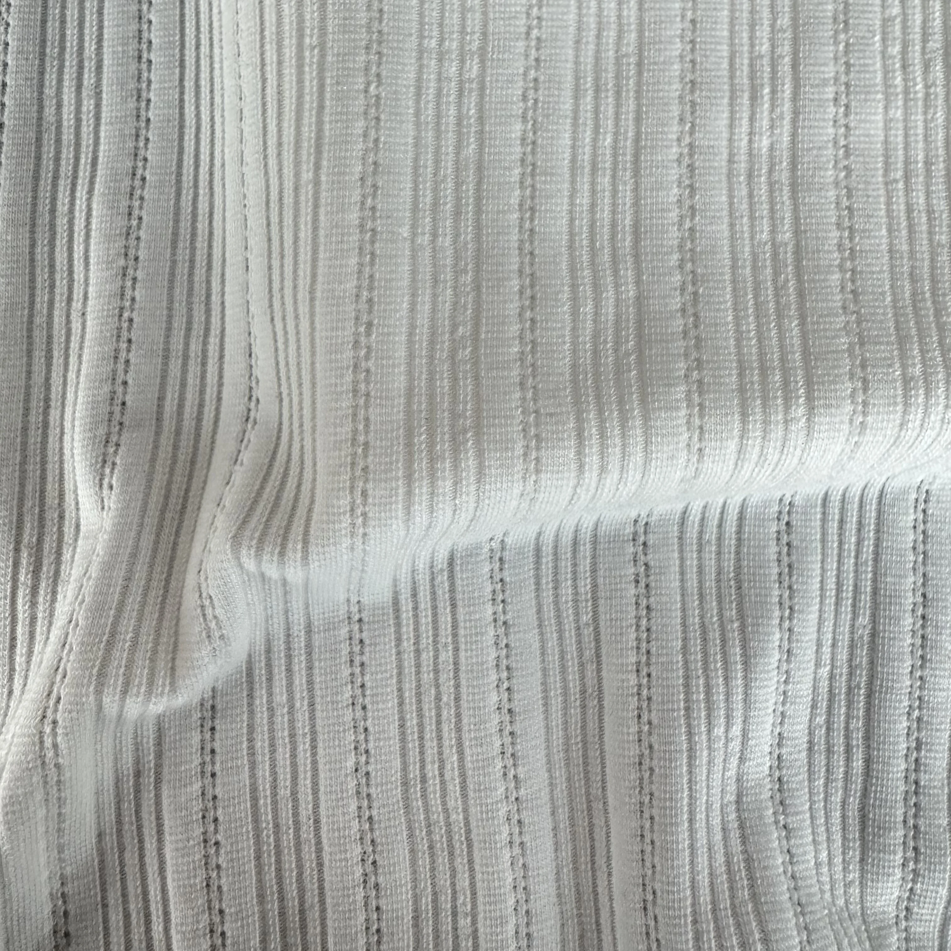 Wide Rib Knit Fabric: Bold Texture & Versatile Usage