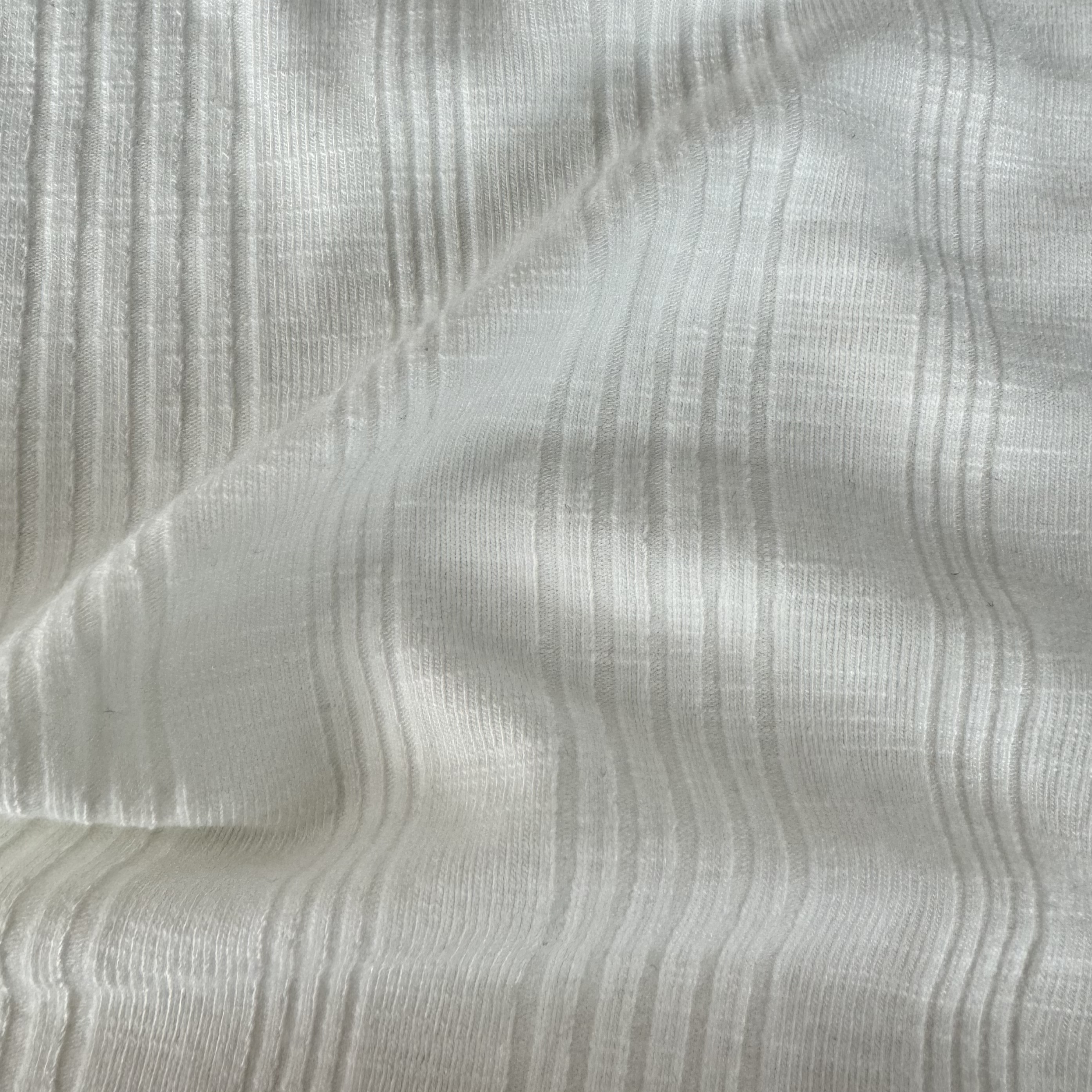 Wide Rib Knit Fabric: Bold Texture & Versatile Usage