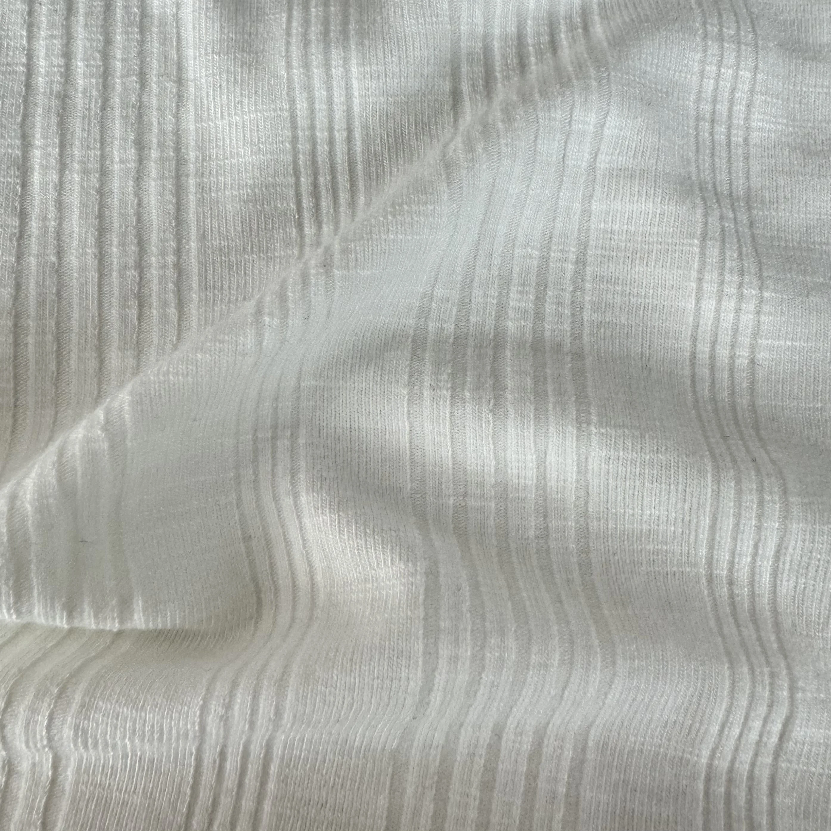 Wide Rib Knit Fabric: Bold Texture & Versatile Usage