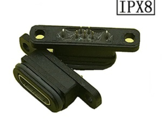 廣東24P雙貼防水USB母座廠家價格 和諧共贏 東莞市富榮電子供應(yīng)