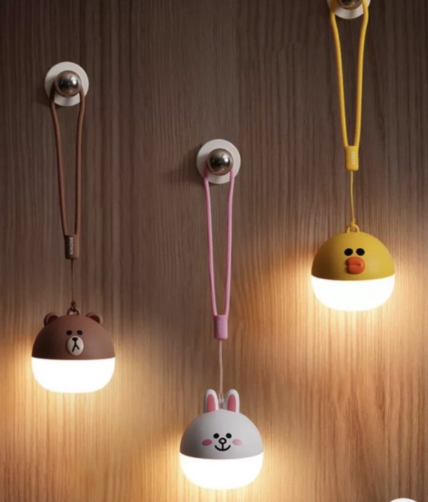 露營公仔小夜燈