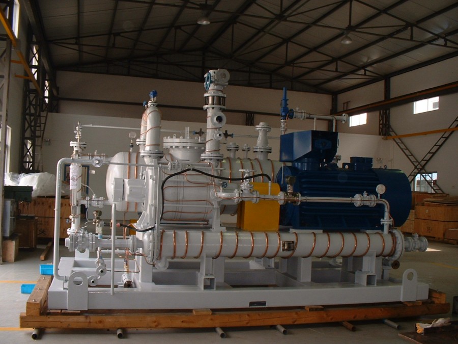 SIHI液環真空泵尾氣回收壓縮機項目