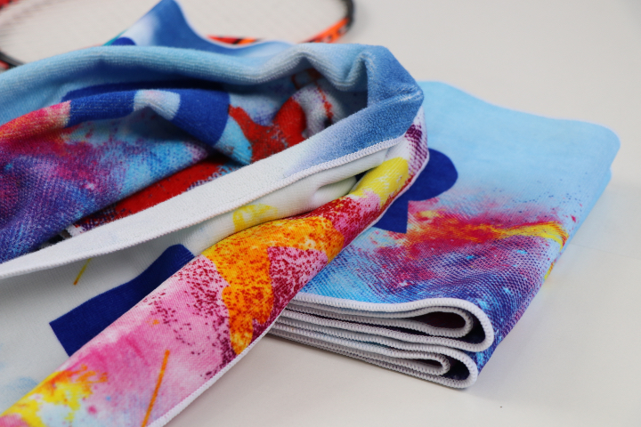 广西田园双面全棉数码印花毛巾批发厂家,双面全棉数码印花毛巾