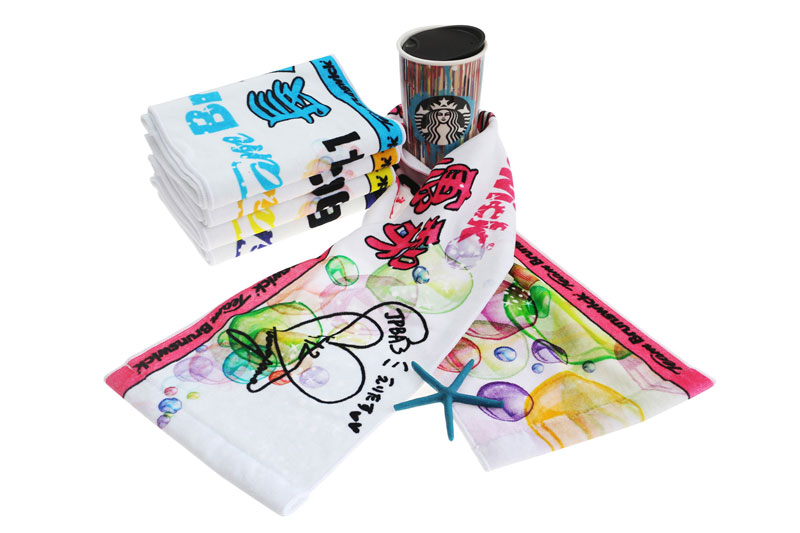 專屬你的色彩世界，定制數(shù)碼印花毛巾，5 步輕松擁有！