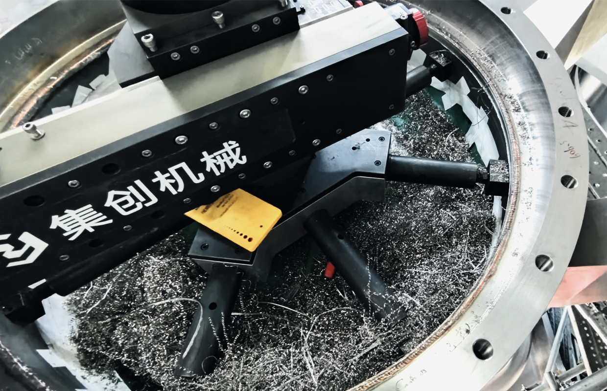 Field Machining: Facing and Boring with FI60 Flange Facing Machine
