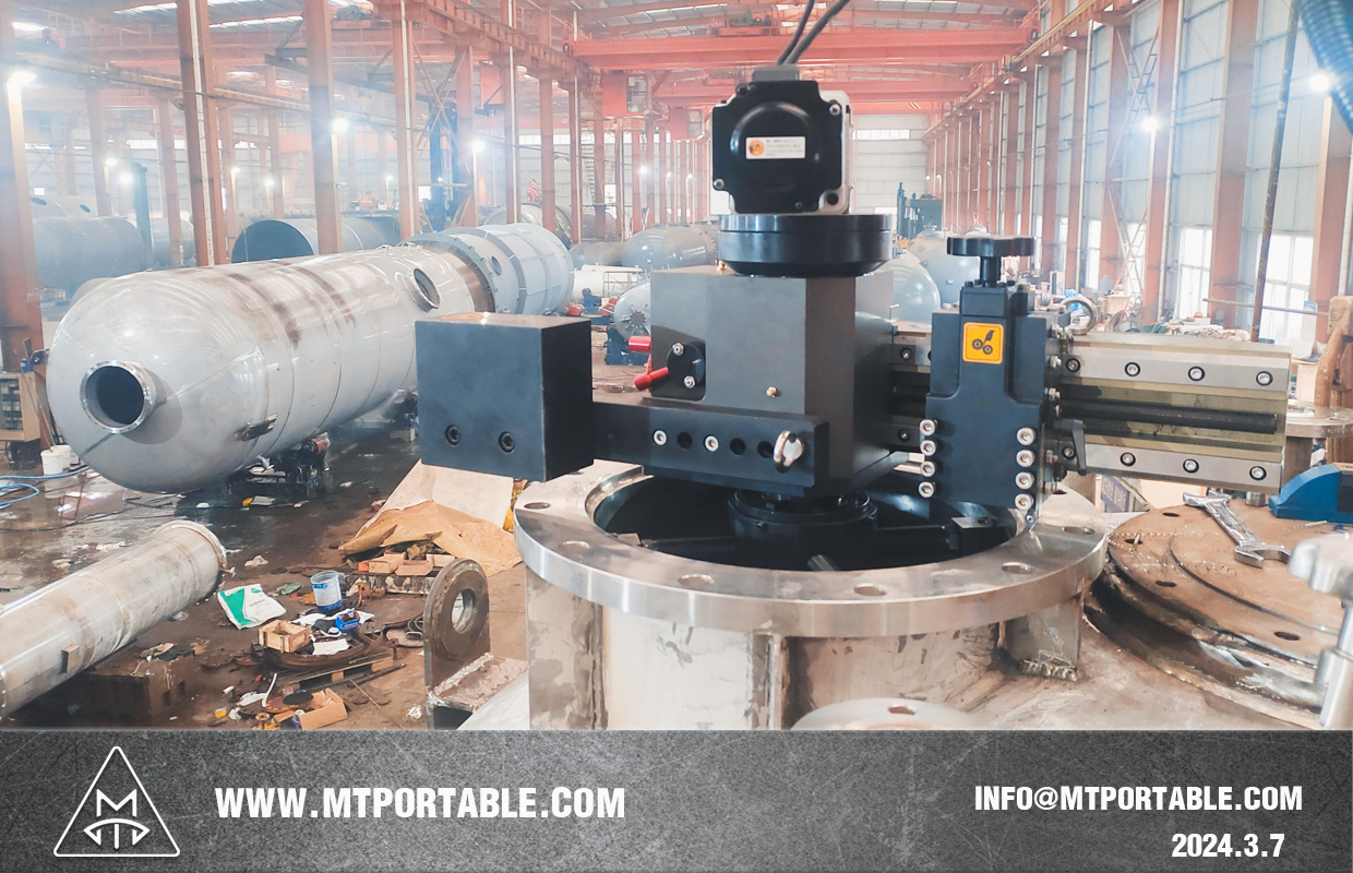 High-Precision FI26E Flange Facing Machine | MT Portable Machines