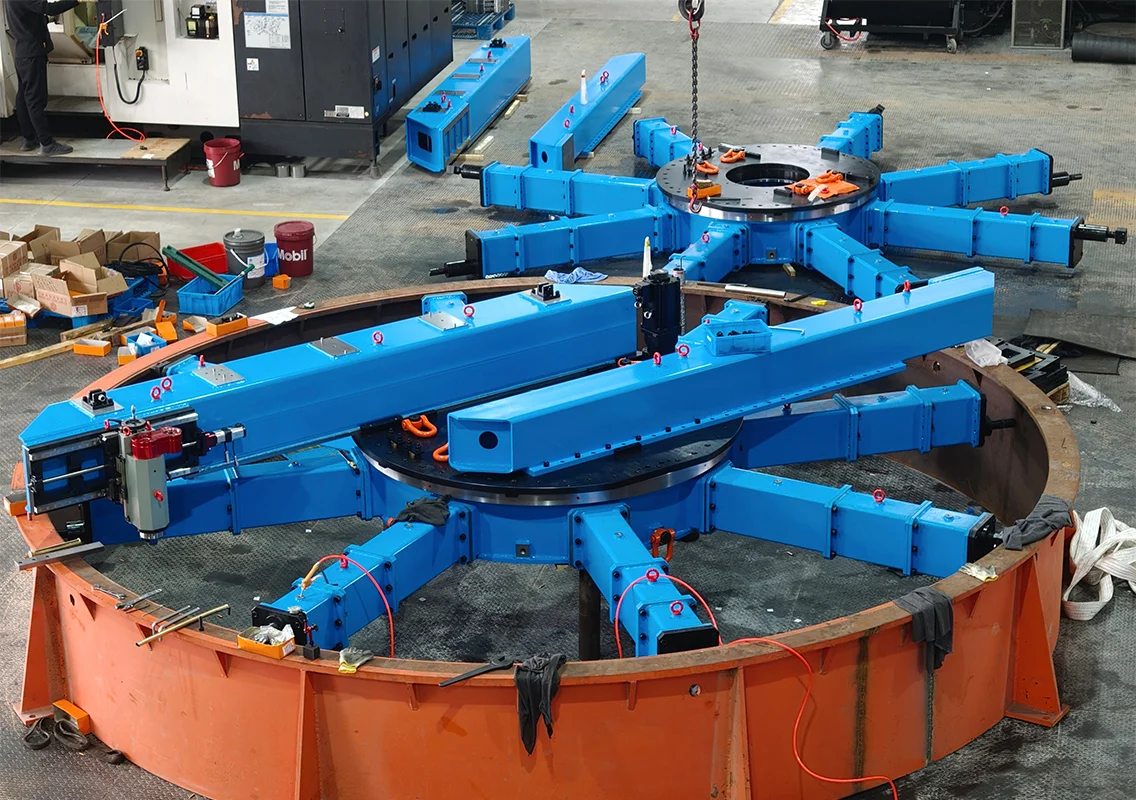 Large-Diameter CNC Flange Milling Machines Shipped Overseas