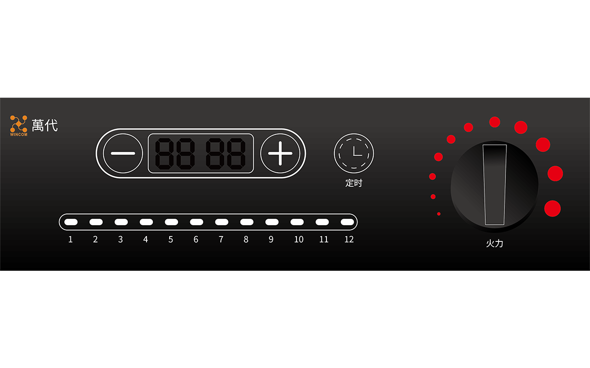 電磁爐單線通訊觸摸芯片