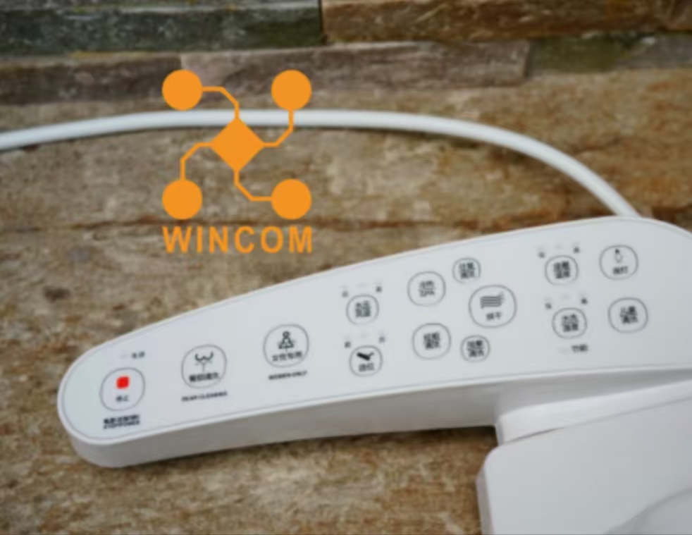可運用WTC9214BSI觸摸感應(yīng)芯片的智能馬桶操作界面