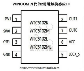WTC6102K引腳圖