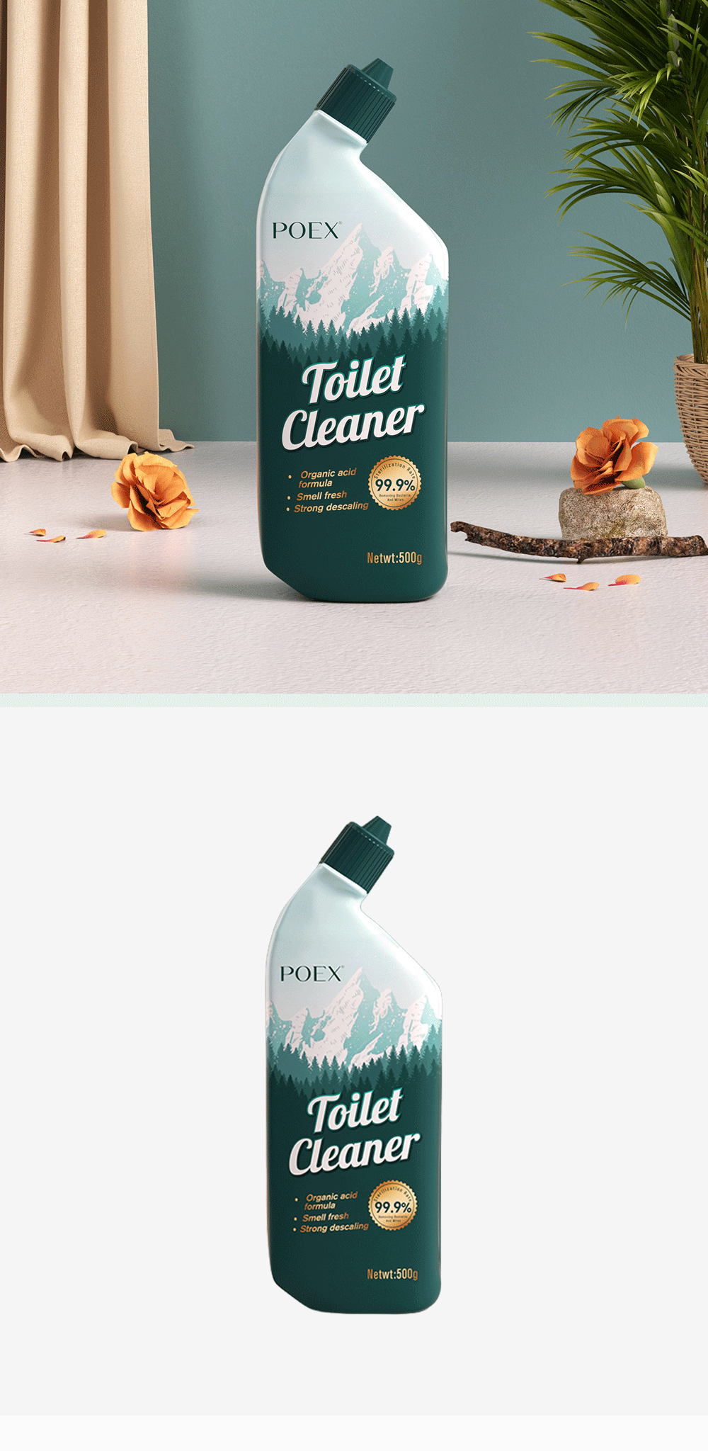 Toilet Cleaner Effervescent Tablets - Powerful Cleaning JIFU