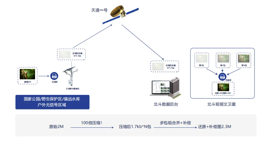 天通數(shù)傳方案架構